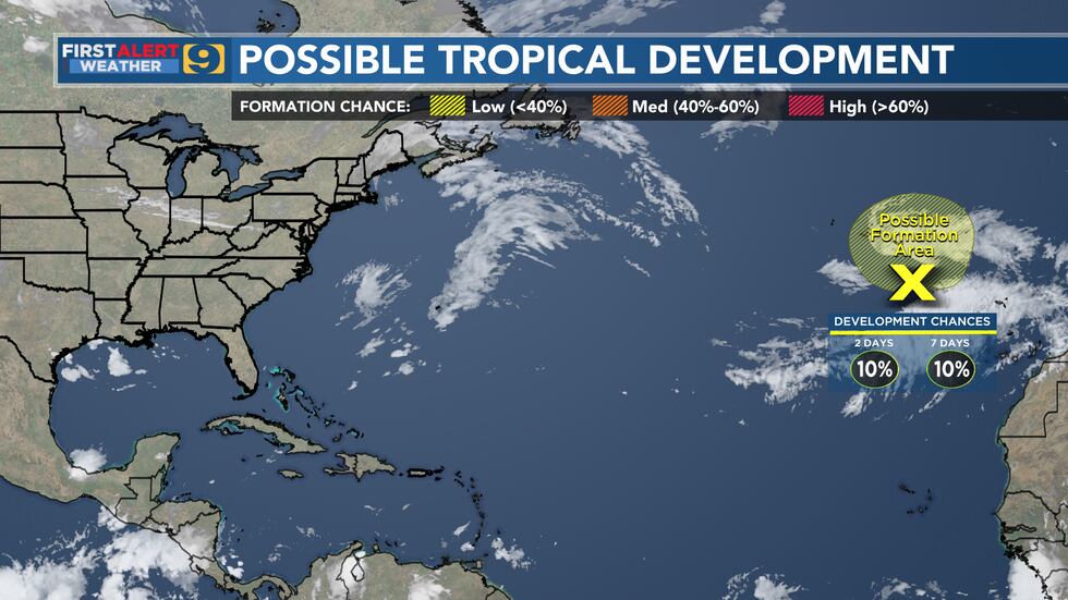 FIRST ALERT FORECAST: Monday, June 5