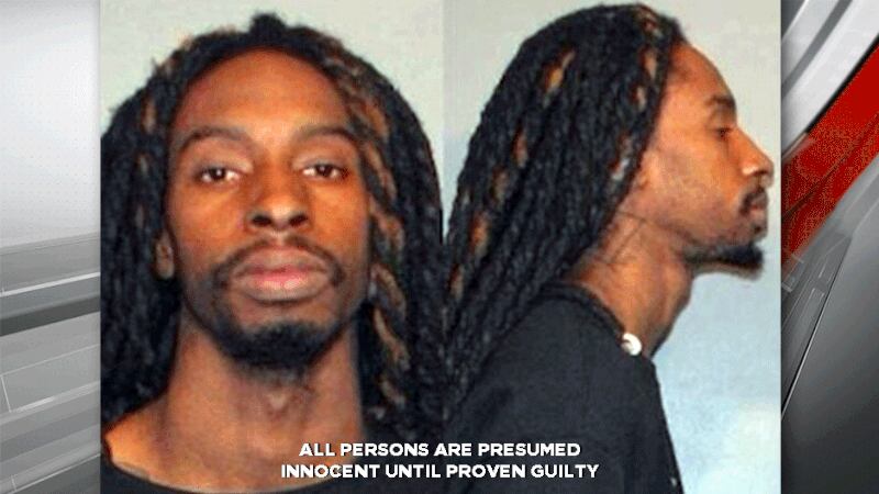A 2021 mugshot of Kenavion Marquise Baker
